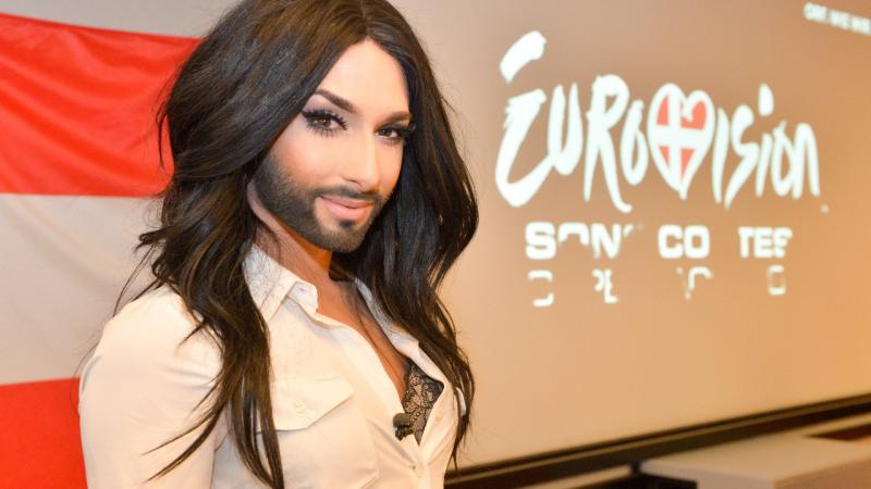 Una trans all\\\'Eurofestival: a Copenhagen la cantante Conchita Wurst, la mujer barbuda de Austria [VIDEO]